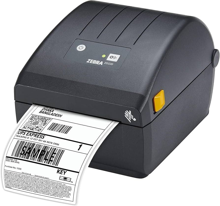 Zebra ZD220 4" label printer product photo