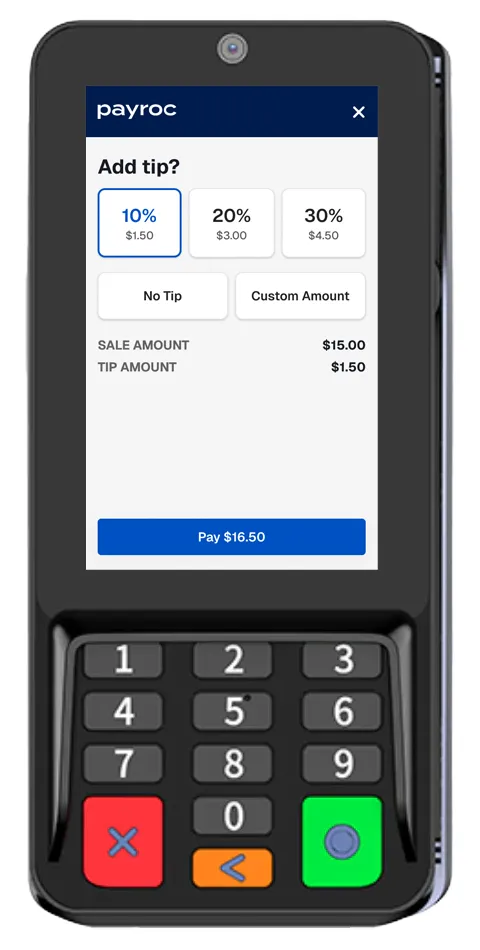 PAX A35 payment terminal product photo